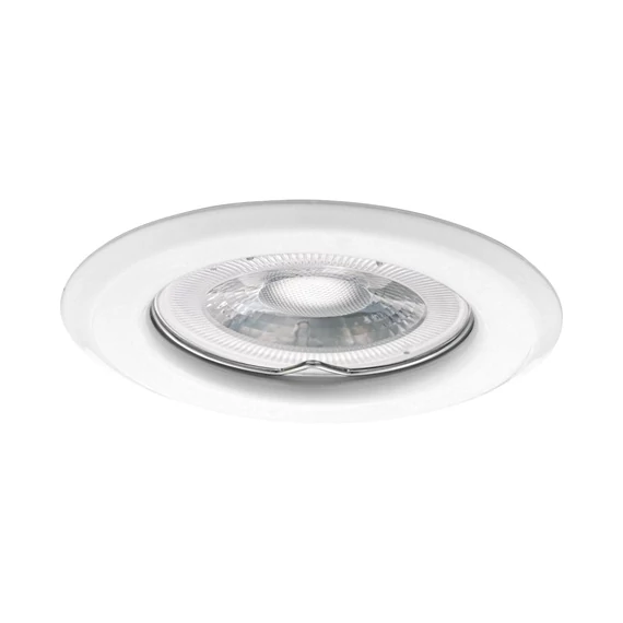 KANLUX ARGUS II CT-2114-W Dekorációs keret, Gx5,3/GU10, max 10W, Ø82x34mm, IP20, fehér (37156)