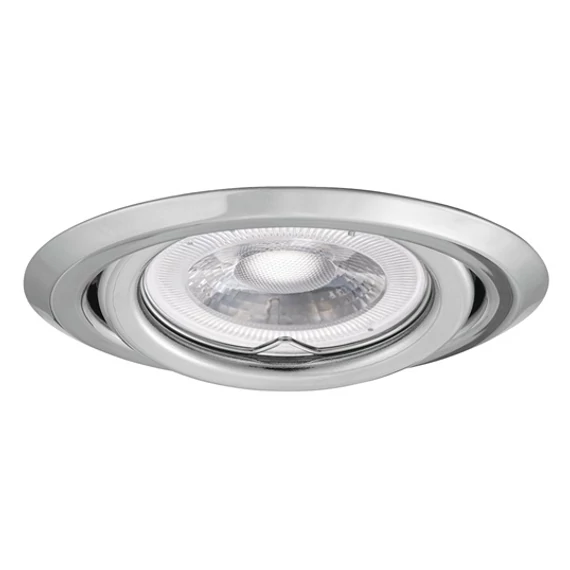 KANLUX ARGUS II CT-2115-C Dekorációs keret, Gx5,3/GU10, max 10W, Ø97x24mm, IP20, króm (37159)