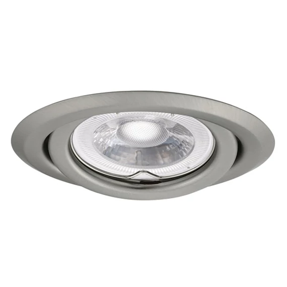 KANLUX ARGUS II CT-2115-C/M Dekorációs keret, Gx5,3/GU10, max 10W, Ø97x24mm, IP20, matt króm (37160)