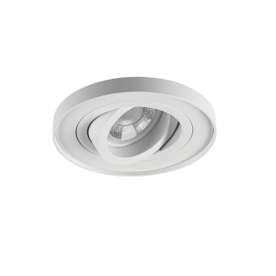 KANLUX TINY BORD DTO-W Dekorációs keret, Gx5,3/GU10, max 10W, Ø98x37mm, IP20, fehér (37167)