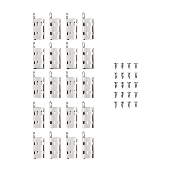 KANLUX NEON MOUNTING CLIP Rögzítő NEONFLEX LED szalaghoz, 20 db/csomag (37229)