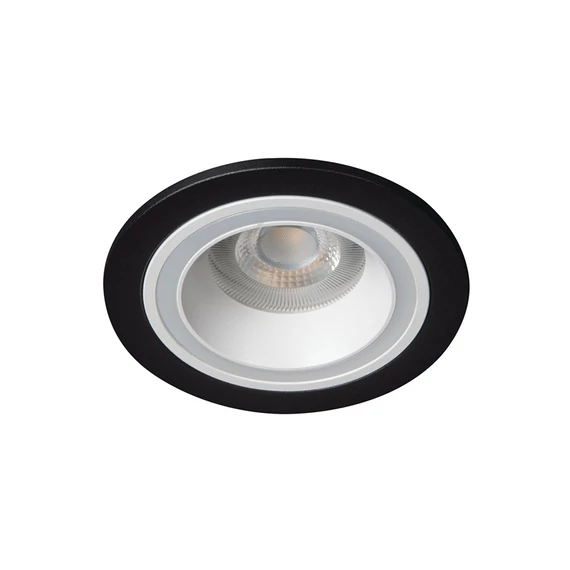 KANLUX FELINE DSO W/B Dekorációs keret, Gx5,3/GU10, max 10W, Ø90x25mm, IP20, fehér / fekete (37252)