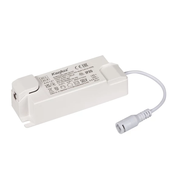 KANLUX BLINGO DRV 24W ON-OFF LED tápegység, 25.2W, IP20 kompatibilis: 37271 (37272)