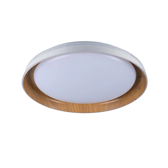 KANLUX NIFU LED17,8W NW W/BR Mennyezeti LED lámpa, 17.8W, Ø430x66mm, IP20, fehér / bronz (37317)