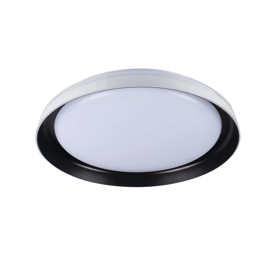 KANLUX NIFU LED17,8W NW W/B Mennyezeti LED lámpa, 17.8W, Ø430x66mm, IP20, fehér / fekete (37319)