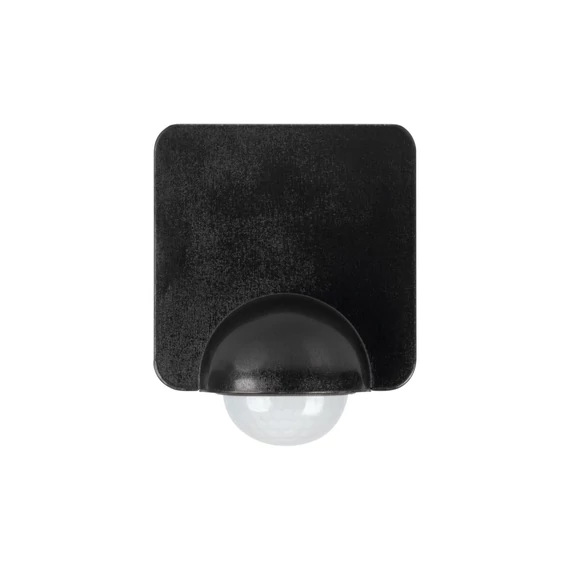 KANLUX SENSQUARE-B PIR Mozgásérzékelő, 360°-os, 110x58x76mm, IP54, fekete (37369)