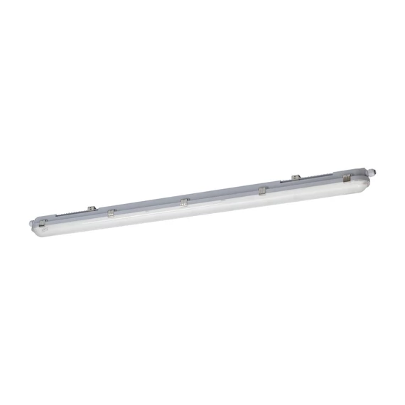 KANLUX MAH PRO Y 38W 12R-NW Por- és páramentes LED-lámpatest, 38 / 34,5 / 27,5 / 22W, 4000K, 6100 / 5600 / 4550 / 3750lm, 1200x75x75mm, IP66, szürke (38142)