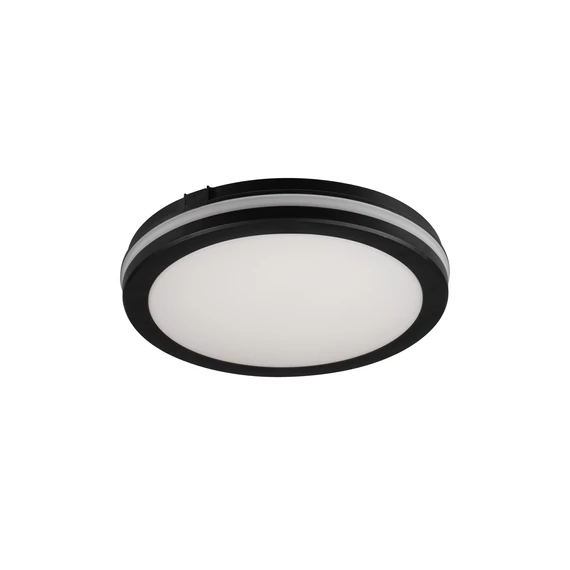 KANLUX BENO ECO 12W CCT O B Mennyezeti LED lámpa, 12W, 3000/4000/6500K, 1050 (WW) / 1150 (NW) / 1100 (CW) lm, Ø200x55mm, IP65, fekete (38381)