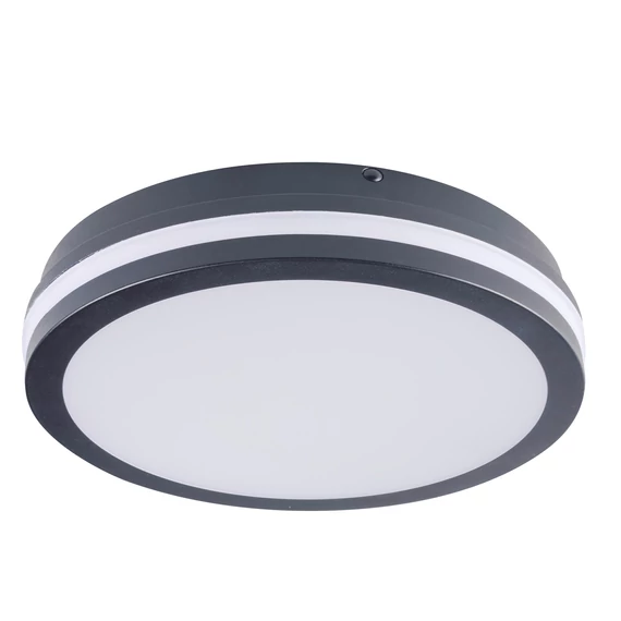 KANLUX BENO 24-30W CCT-O G Mennyezeti LED lámpa, 24/30W, 3000/3500/4000K, max 2850 / 3120 / 3050lm, Ø260x57mm, IP65, grafit (38783)