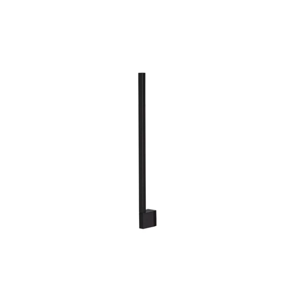 KANLUX YALTE S 06 8W WW-B Homlokzati lámpatest, 8W, 3000K, 350lm, 600x45x80mm, IP54, fekete (38891)