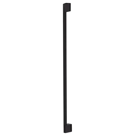 KANLUX YALTE D 12 11W WW-B Homlokzati lámpatest, 11W, 3000K, 480lm, 1200x45x80mm, IP54, fekete (38897)