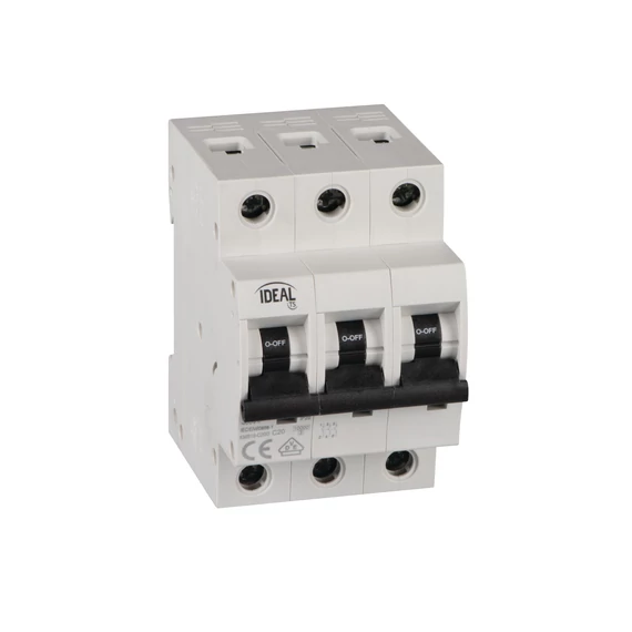 KANLUX KMB10-C20/3 Kismegszakító, 20A, 3P, C, 10kA (39384)