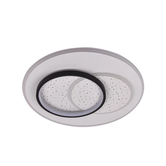 NEDES Dizájn lámpa, LED mennyezeti lámpa + távirányító 85W - J1358/W