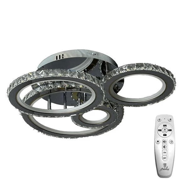 NEDES Dizájn lámpa, LED világítás + vezérlés 120W - J3338/CH