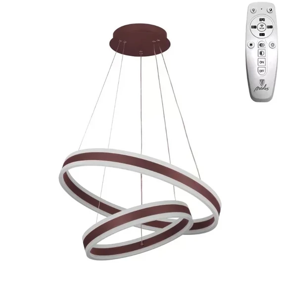 NEDES Dizájn lámpa, LED világítás + vezérlés 135W - J4317/BR