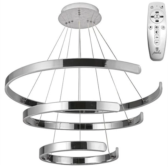 NEDES Dizájn lámpa, LED világítás + vezérlés 220W - J4329/CH