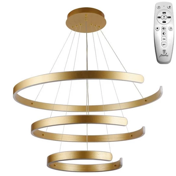 NEDES Dizájn lámpa, LED világítás + vezérlés 220W - J4329/G