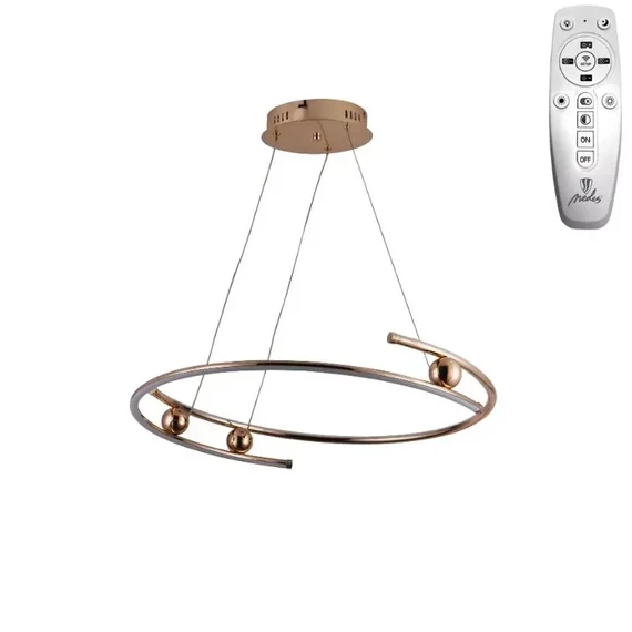 NEDES Dizájn lámpa, LED világítás + vezérlés 50W - J4345/GCH