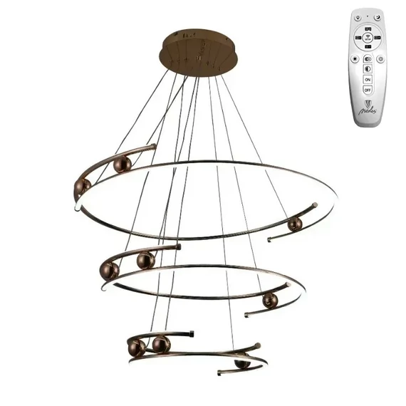 NEDES Dizájn lámpa, LED világítás + vezérlés 170W - J4347/GCH