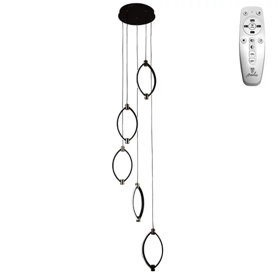 NEDES Dizájn lámpa, LED világítás + vezérlés 70W - J4349/BR