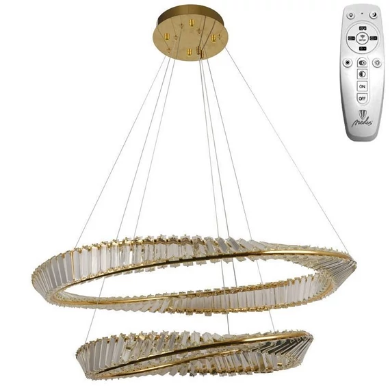 NEDES Dizájn lámpa, LED világítás + vezérlés 90W - J6351/GCH