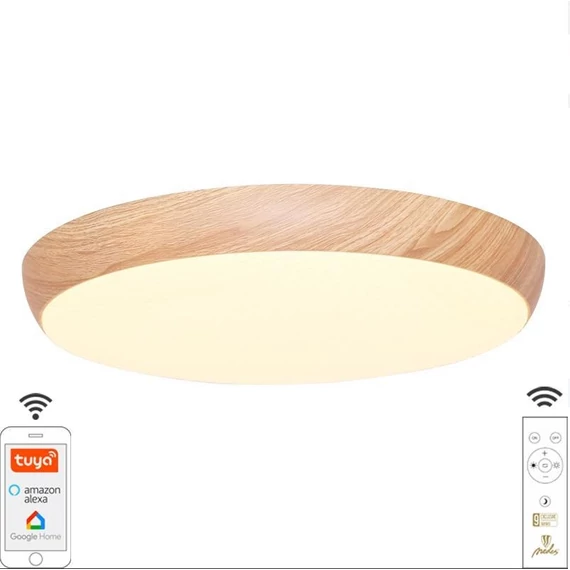 NEDES LED mennyezeti lámpa OPÁL + távvezérlő + Wifi 48W - LC942W