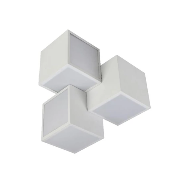 NEDES Dizájn lámpa, LED mennyezeti lámpa + távvezérlő 60W - TA1321/W
