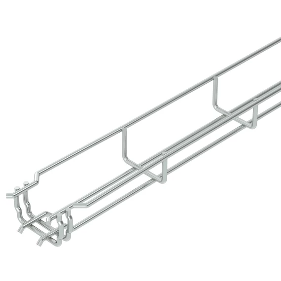 OBO Bettermann GRM 35 50 G GRM rácsos kábeltálca 35x50x3000 galvanikusan horganyzott, EN ISO 19598 / EN ISO 4042 (6000060)