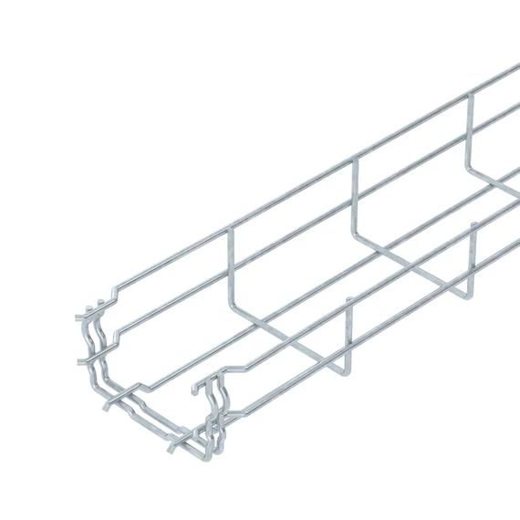 OBO Bettermann GRM 55 100 FT GRM rácsos kábeltálca 55x100x3000 merítetten tűzihorganyzott, DIN EN ISO 1461 (6001416)
