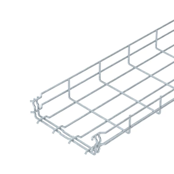 OBO Bettermann GRM 55 200 4.8FT GRM rácsos kábeltálca 4,8 mm huzalátmérő 55x200x3000 merítetten tűzihorganyzott, DIN EN ISO 1461 (6001421)