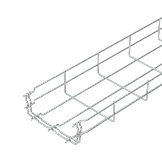 OBO Bettermann GRM 55 150 G GRM rácsos kábeltálca 55x150x3000 galvanikusan horganyzott, EN ISO 19598 / EN ISO 4042 (6001444)
