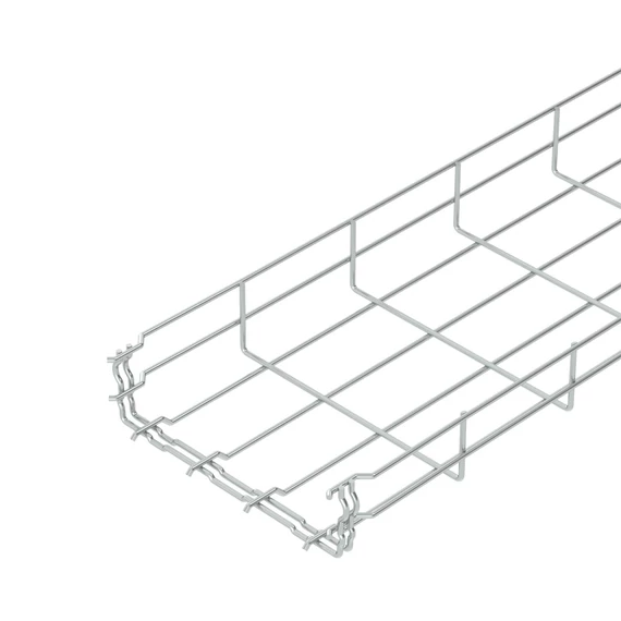 OBO Bettermann GRM 55 200 G GRM rácsos kábeltálca kialakított összekötővel 55x200x3000 galvanikusan horganyzott, EN ISO 19598 / EN ISO 4042 (6001446)