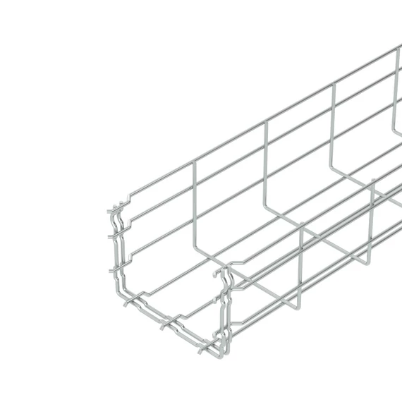 OBO Bettermann GRM 105 150 G GRM rácsos kábeltálca 105x150x3000 galvanikusan horganyzott, EN ISO 19598 / EN ISO 4042 (6002404)