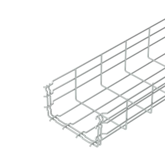 OBO Bettermann GRM 105 200 G GRM rácsos kábeltálca 105x200x3000 galvanikusan horganyzott, EN ISO 19598 / EN ISO 4042 (6002406)