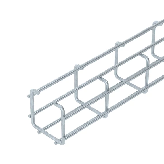 OBO Bettermann CGR 50 50 FT C rácsos kábeltálca 50x50x3000 merítetten tűzihorganyzott, DIN EN ISO 1461 (6017428)