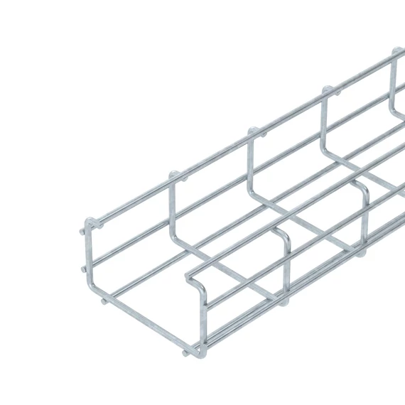 OBO Bettermann CGR 50 100 FT C rácsos kábeltálca 50x100x3000 merítetten tűzihorganyzott, DIN EN ISO 1461 (6017436)