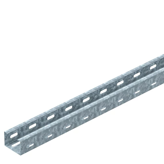 OBO Bettermann RKS 305 FT kábeltálca RKS perforált 35x50x3000 merítetten tűzihorganyzott, DIN EN ISO 1461 (6047412)