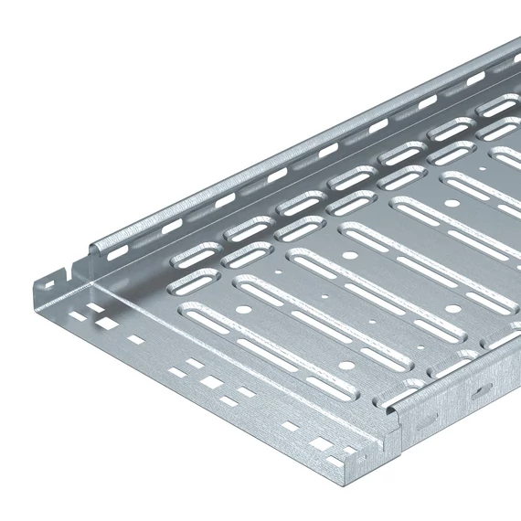 OBO Bettermann RKSM 330 FS Kábeltálca RKSM Magic, gyorsösszekötővel 35x300x3050 szalaghorganyzott, DIN EN 10346 (6047460)