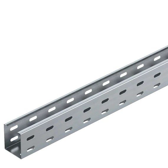 OBO Bettermann RKS 605 FS kábeltálca RKS perforált 60x50x3000 szalaghorganyzott, DIN EN 10346 (6047600)