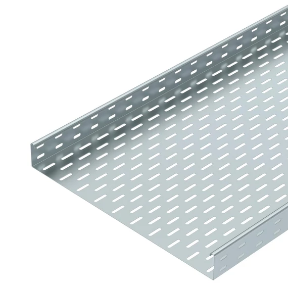 OBO Bettermann MKS 650 FS kábeltálca MKS perforált 60x500x3000 szalaghorganyzott, DIN EN 10346 (6055508)