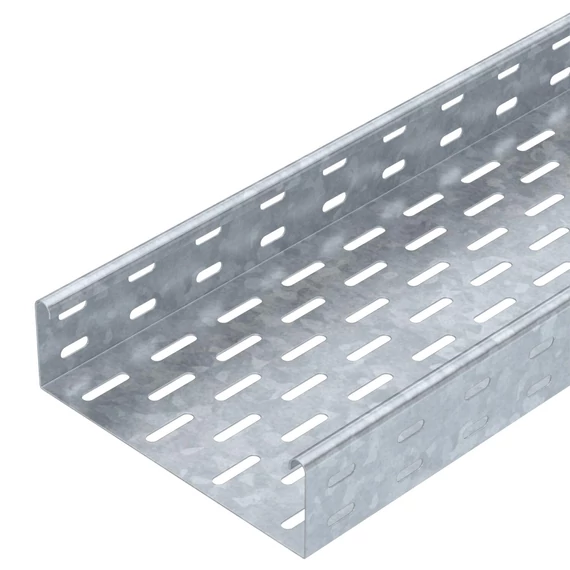 OBO Bettermann MKS 620 FT kábeltálca MKS perforált 60x200x3000 merítetten tűzihorganyzott, DIN EN ISO 1461 (6055575)
