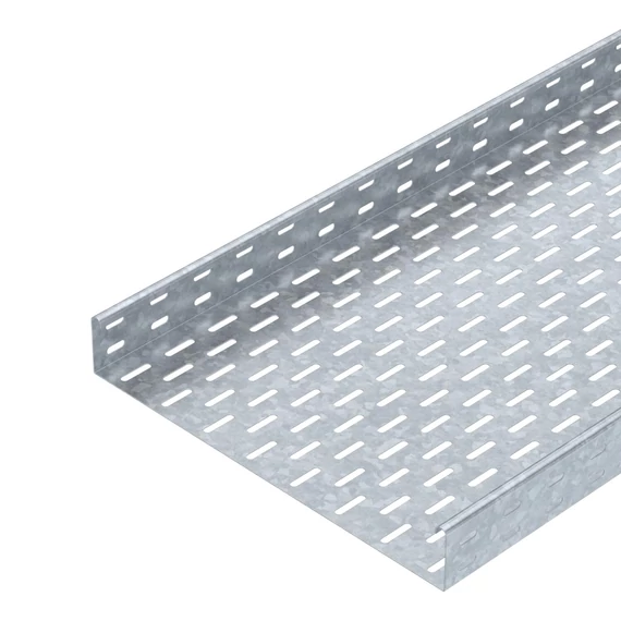 OBO Bettermann MKS 640 FT kábeltálca MKS perforált 60x400x3000 merítetten tűzihorganyzott, DIN EN ISO 1461 (6055664)