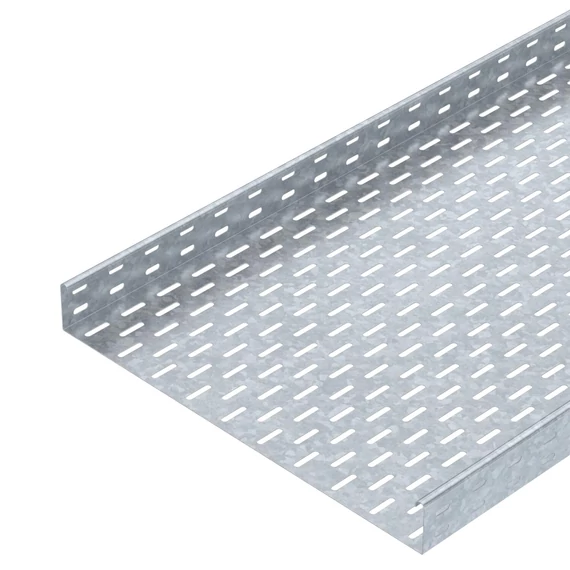 OBO Bettermann MKS 650 FT kábeltálca MKS perforált 60x500x3000 merítetten tűzihorganyzott, DIN EN ISO 1461 (6055699)