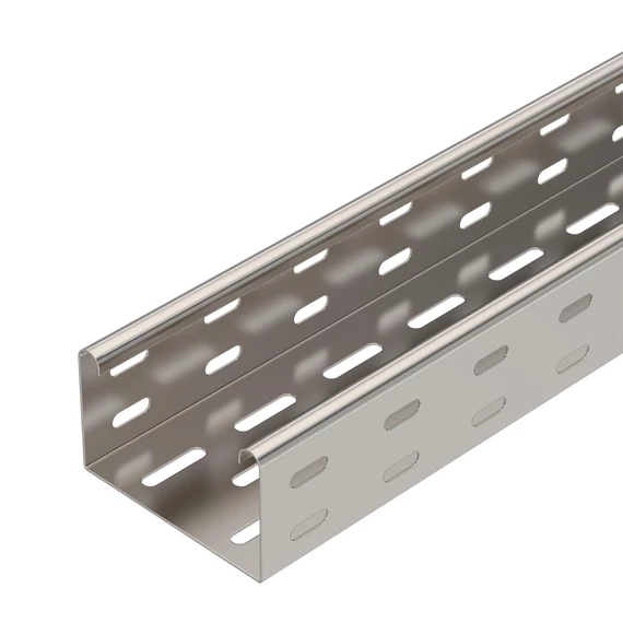 OBO Bettermann MKS 610 A2 kábeltálca MKS perforált 60x100x3000 felületkezelés nélkül, utókezelt (6056016)