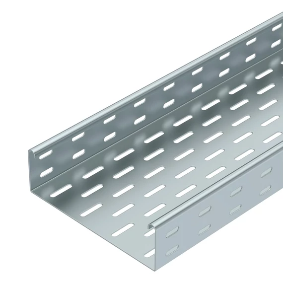 OBO Bettermann EKS 610 FT kábeltálca EKS perforált 60x100x3000 merítetten tűzihorganyzott, DIN EN ISO 1461 (6056776)