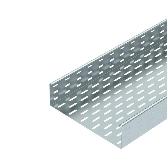 OBO Bettermann MKS 830 FS kábeltálca MKS perforált 85x300x3000 szalaghorganyzott, DIN EN 10346 (6057306)