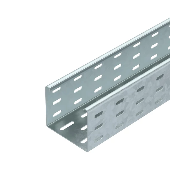 OBO Bettermann SKS 810 FT kábeltálca SKS perforált 85x100x3000 merítetten tűzihorganyzott, DIN EN ISO 1461 (6058620)