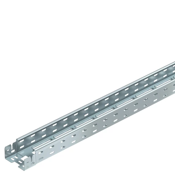 OBO Bettermann MKSM 610 FS MKSM kábeltálca perforált, gyorsösszekötővel 60x100x3050 szalaghorganyzott, DIN EN 10346 (6059000)
