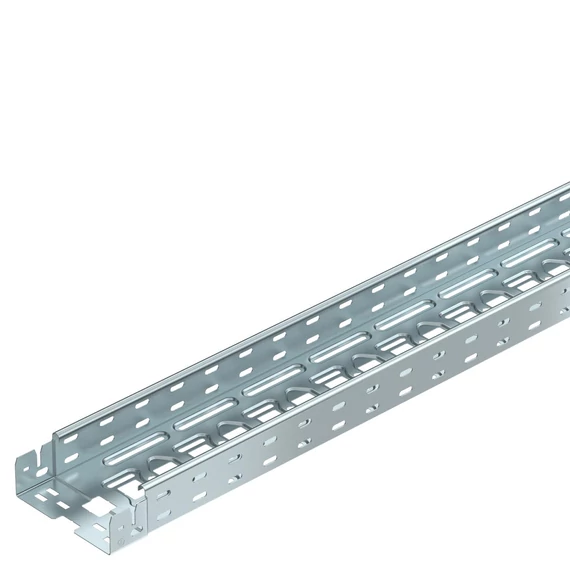 OBO Bettermann MKSM 615 FS MKSM kábeltálca perforált, gyorsösszekötővel 60x150x3050 szalaghorganyzott, DIN EN 10346 (6059002)