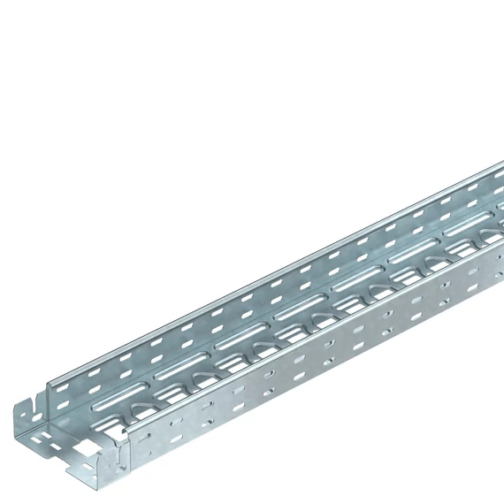 OBO Bettermann MKSM 615 FT MKSM kábeltálca perforált, gyorsösszekötővel 60x150x3050 merítetten tűzihorganyzott, DIN EN ISO 1461 (6059020)